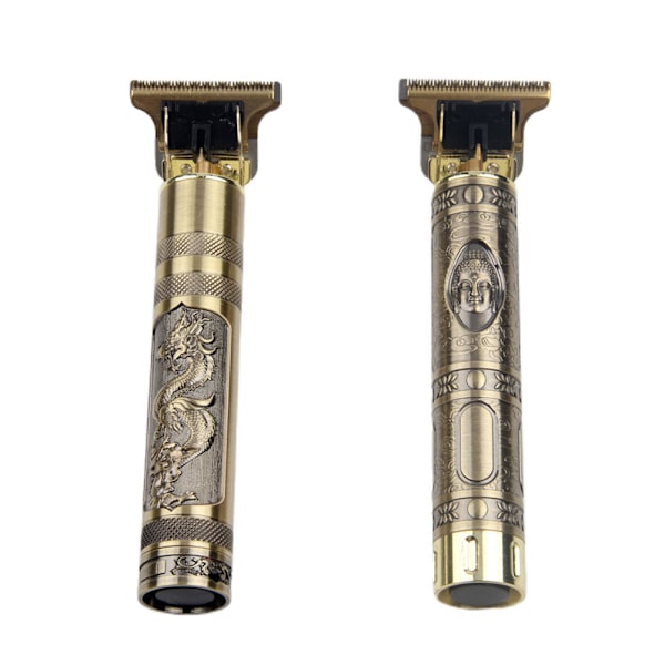 Professionel elektrisk hårtrimmer Clipper Klippmaskin Hjemme frisure til mænd buddha head