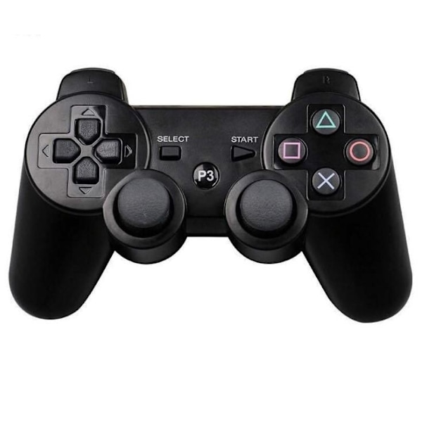 2 st PS3 Trådlösa Handkontroller black