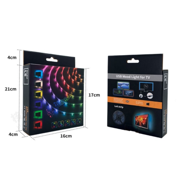 LED-stripelys 8 meter