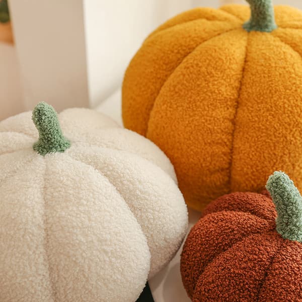 Lett halloween gresskar pyntepute fylt gresskar Plus-FA6- Orange