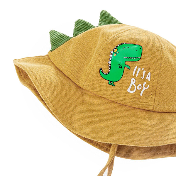 Unisex kesäaurinkohattu lapsille Sankohattu rantahattu (pieni dinosaurus)