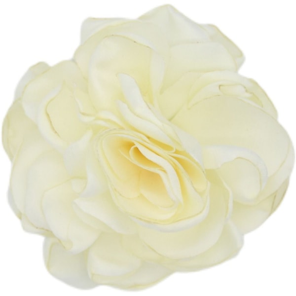 Tyg Stor Ros Blomma Brosch Blommor Brosch GRÖN