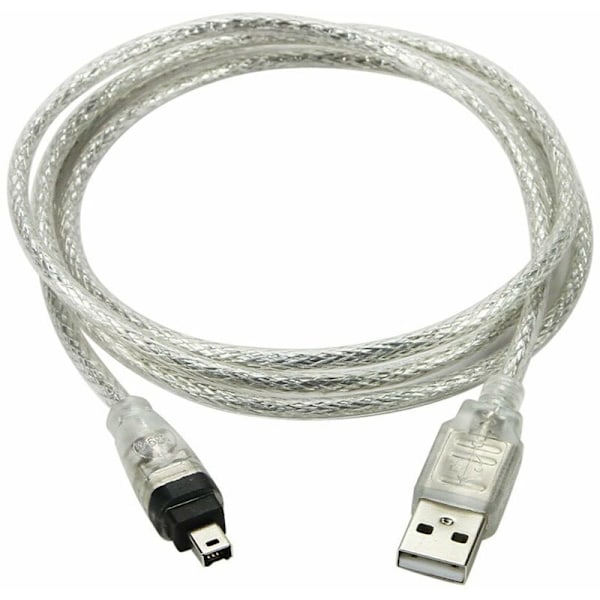 USB-uros - Firewire IEEE 1394 4-nastainen uros iLink-sovitinkaapeli Sony DCR-TRV75E DV:lle