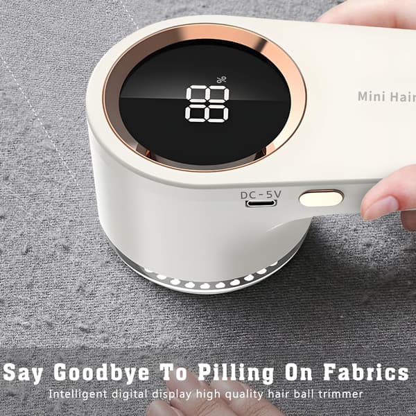 Intelligent Digital Display Lobørsterulle med USB-C-lading og 70 minutter batterilevetid 2 ekstra tilbehør-FA-