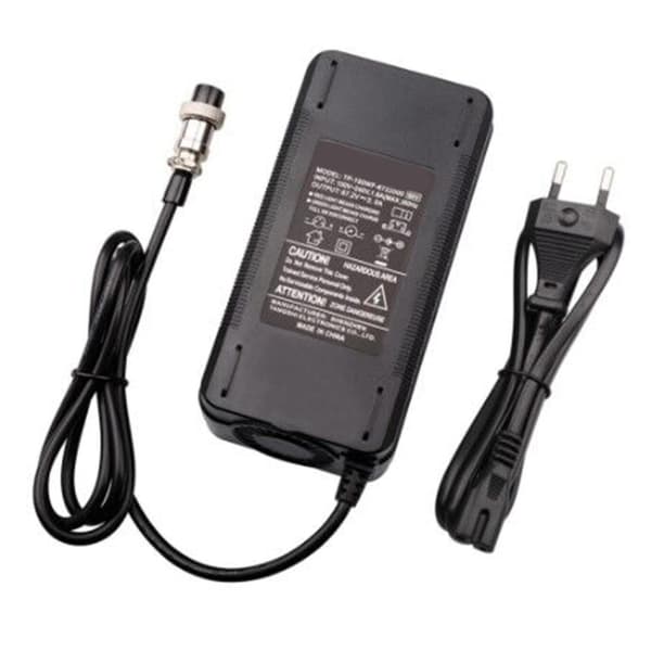67,2V 2A litiumbatterilader for 60V elsykkel og 16S Li-ion scooter-FA-