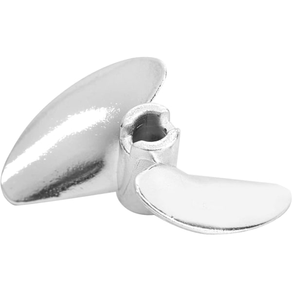Propeller Rc Båt Propeller Aluminiumlegering 35Mm Rc Båt 2s Propeller Passar för Feilun Ft016 Ft007 Ft012 Ft009 Ft011 Ft010 Ft016 Elica Barca Rc (Silver S)