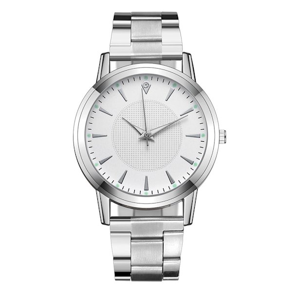 Kvarts Armbandsur VIT MÄN vit men white