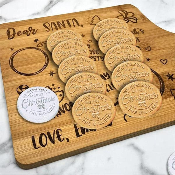 Glædelig jul kage ter stempel kiks fondant bagning kage em