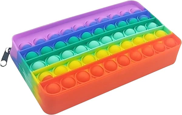 Pennal Push Pop Fidget Leke & Enkel Sensorisk Silikon-FA-