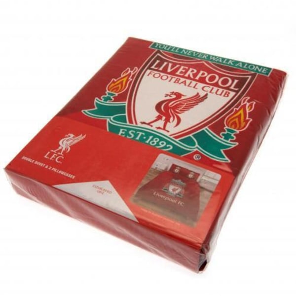 Liverpool FC Gradient Dynetrekksett Enkelt Sengetøy Rød/Grønn Red/Green Single