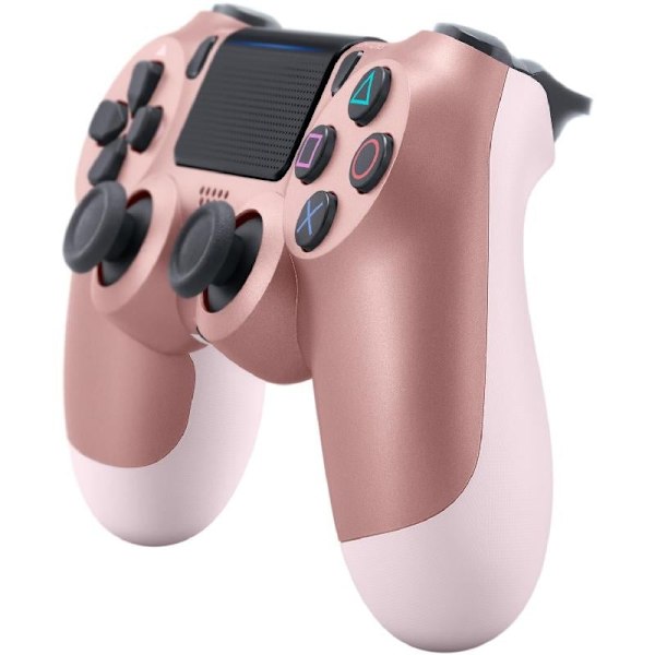 PS4 Handkontroll Trådlös DoubleShock för Play-station 4 Rosa