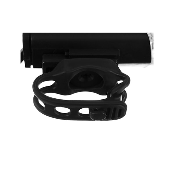 2-PAK USB Ladbar Sykkellys Foran & Bak black