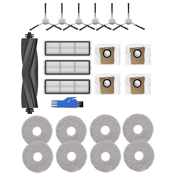 För Dreame L10S Ultra, L10 Ultra Robotdammsugare Huvudborste HEPA-filter Dammsugarpåsar Moppkuddar Reservdelar (ZYH) As Shown