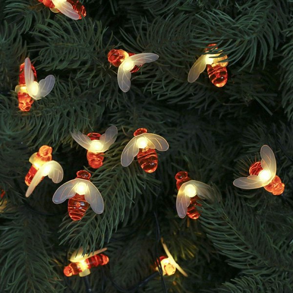 Solcelled LED-lys Armatur Lille Bie Dyrestil Jul Garde