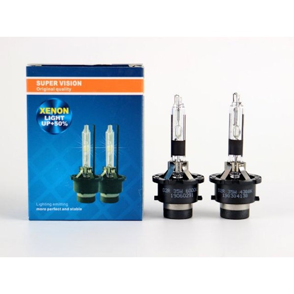 Xenon Lamper +50% D2R 35W 4300k Xenonlamper Supervision 52 4300k 2-pack