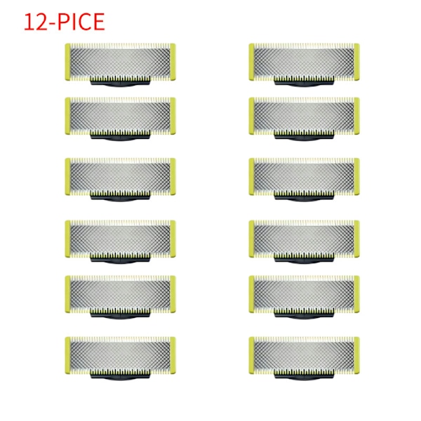 12-pak Philips Oneblade udskiftningsblade One Blade Pro til mænd 12-pice 12-pice