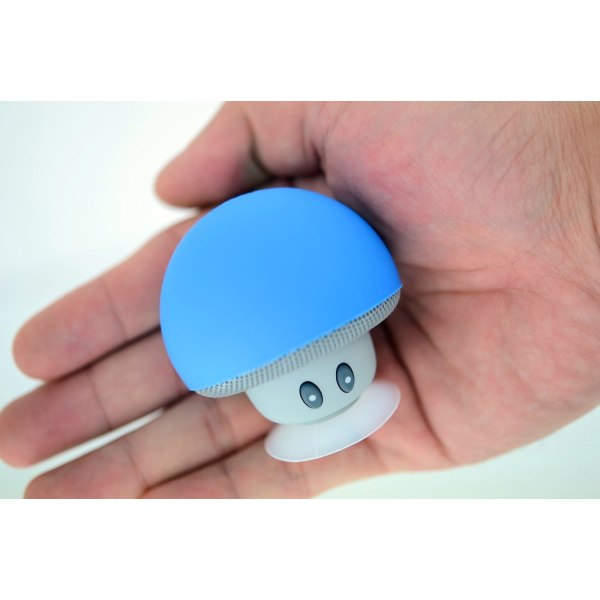 Mushroom Mini Trådløs Bærbar Bluetooth 4.1 Høytaler med Mikrofon