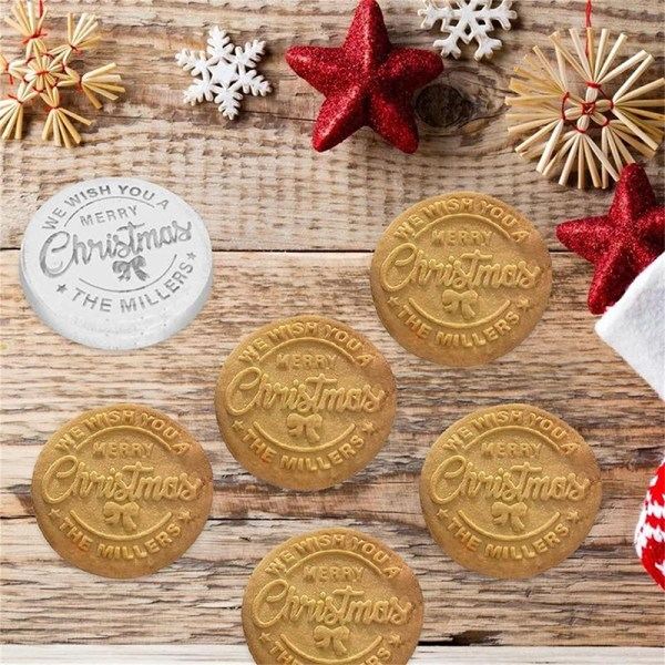 Glædelig jul kage ter stempel kiks fondant bagning kage em