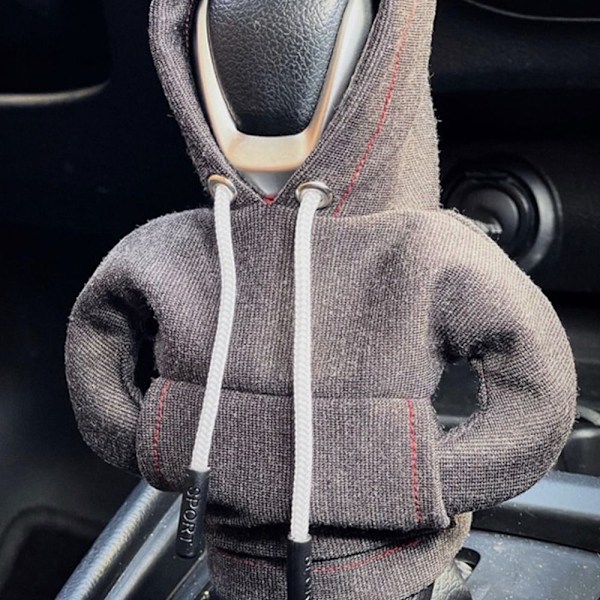 Girskifte-Hettegenser Knop Hettegenser GRÅ grey