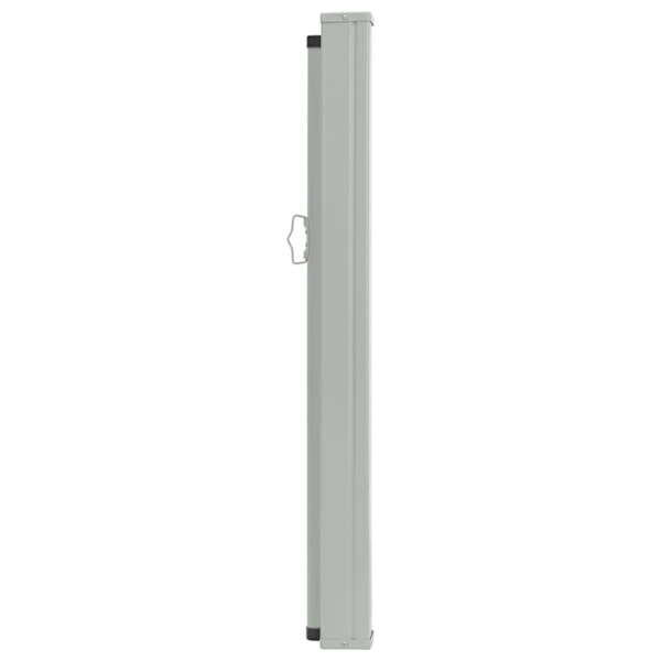 vidaXL Infällbar Sidomarkis 100x300 cm Gråvit Creme 4800