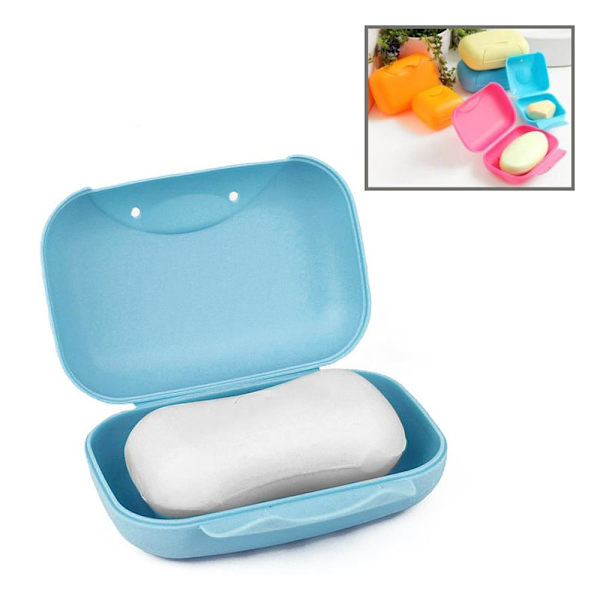 2-pakkia - Saippuakotelo / Saippua Säilytys Matkoille ja Ulkoilulle multicolor 120