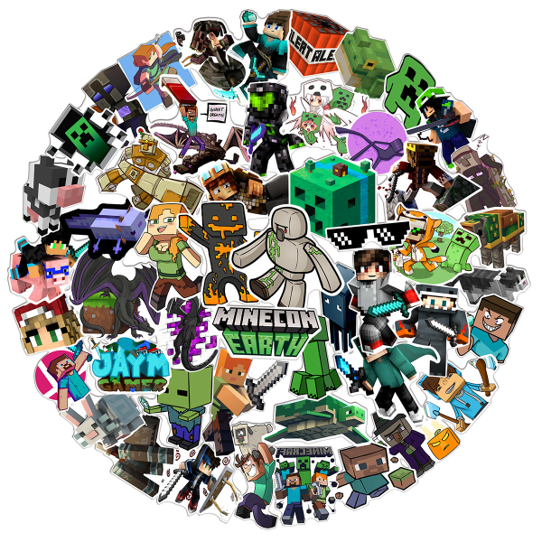 Minecraft-reppu eväsrasialla pojille ja tytöille