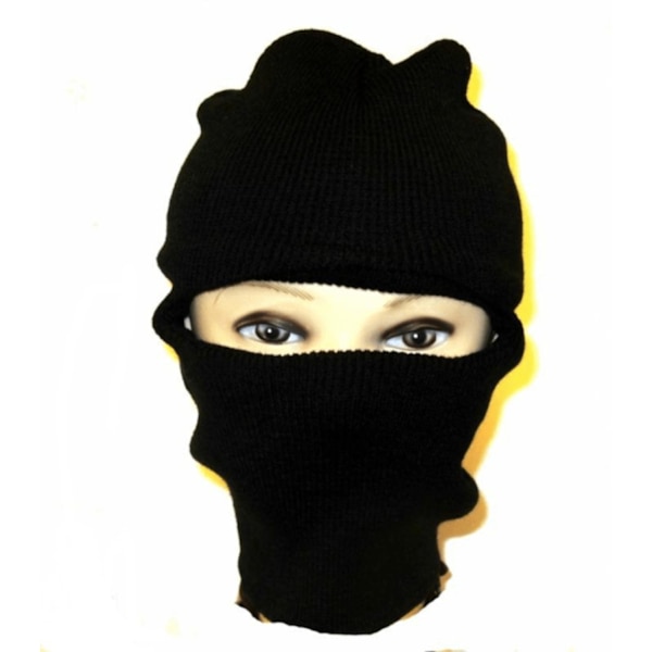 Balaklava-pipo - Skidmaski musta black