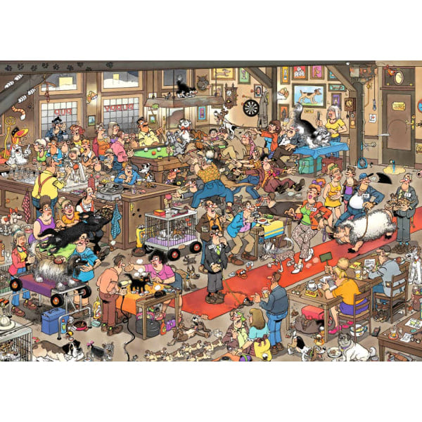 Jan Van Haasteren The Dogshow Pussel 1000 bitar