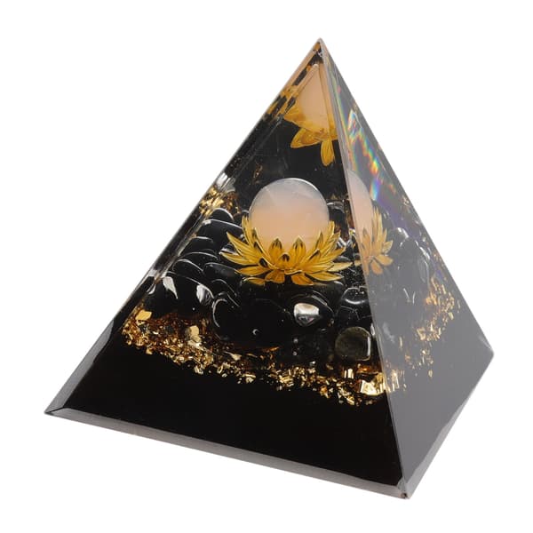 Orgonpyramid i kristallchakra främjar psykologisk tillväxt för vardagsrum sovrum kontor-FA- 0.3