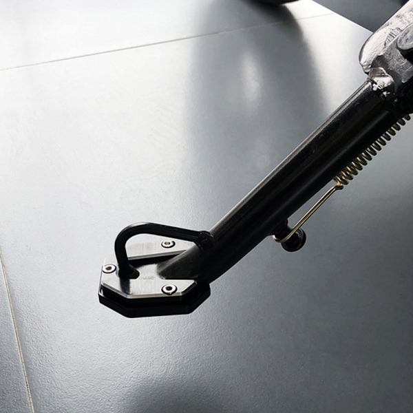 Motorcykel Kickstand Motorcykel Side Kick Stand Pad SORT black