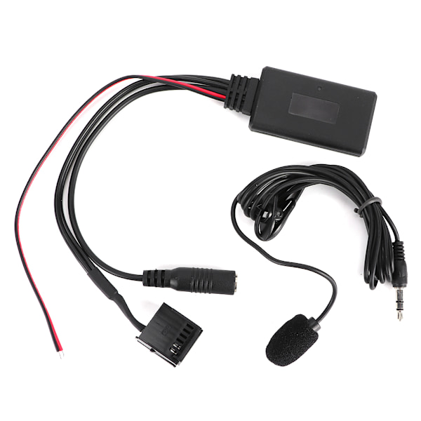 Bil Bluetooth AUX-IN-kabeladapter med mikrofon Handsfree-samtal passar för Ford Focus 6000CD