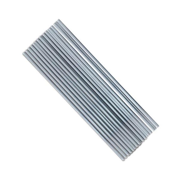Aluminiumsvejsestænger Sølv 500 x 2 mm 10 stk.