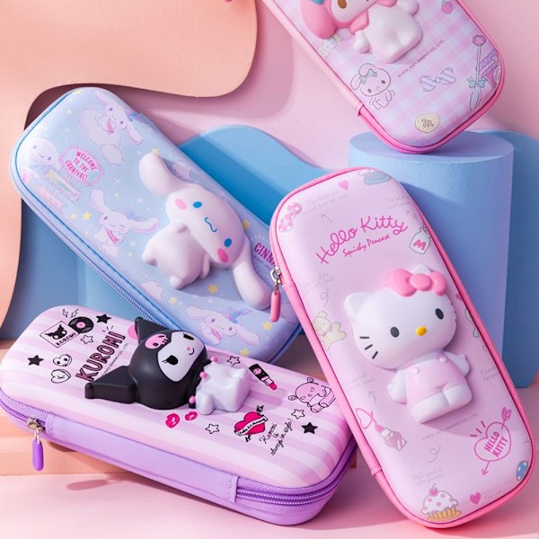 Dekompression Case Cinnamoroll Pen Bag F (DUBBLA LAGER) F(double-layer)