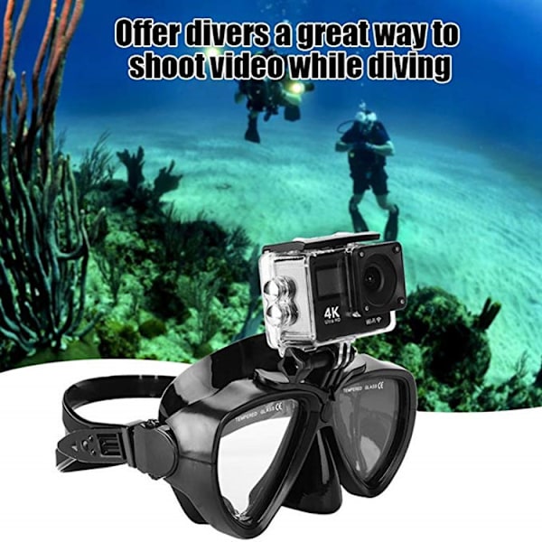 One Pro Maskebeslag til GoPro-kamera til blandet dykning og snorkling Kamera ikke inkluderet