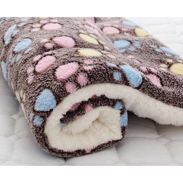 Tjocka Pet Bed Mat Mjuk Bekväm Pet Flanell Filt Winter Warming