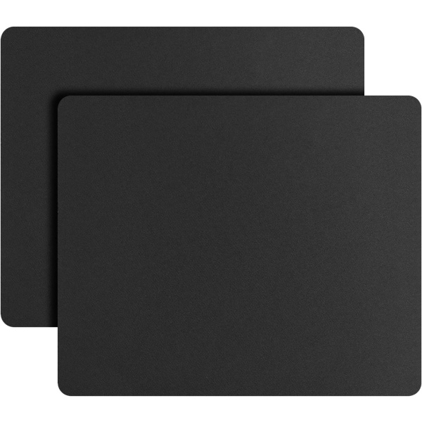 Mouse Pad  Black (2 Pack)