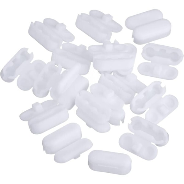 20-pack kulkedjekedjor för vertikala rullgardiner (plast A)