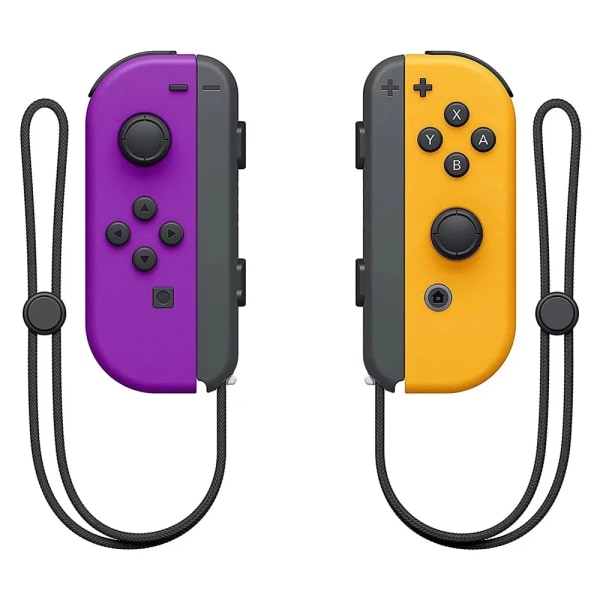 Trådløs Joy-Con-controller (L/R) par til Nintendo Switch / OLED / Lit Purple Yellow
