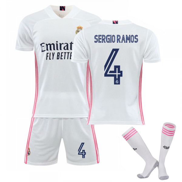 Real Madrids Nya Hemmaströja Set Barn Vuxna M H 20-21