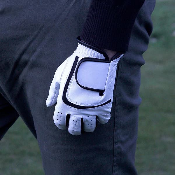3-pack Golf Glove Left - Multiple Sizes White White-FA- White M/L