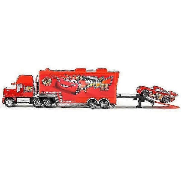 Diecast lekesett: Biler 2 Lynet McQueen, Jackson Storm, Chick Hicks, Mack-FA-