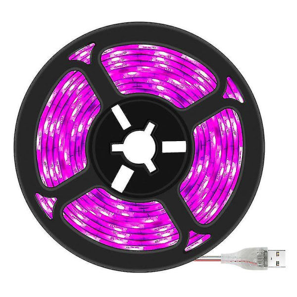 LED Vattentät Växtlampa Full Spectrum Lampa för Växter Veg Inomhus