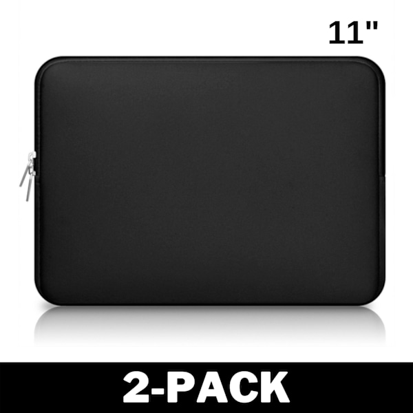 Computer sleeve 11/13/15 tommer Laptop / Macboo 2-Pack 11 tum