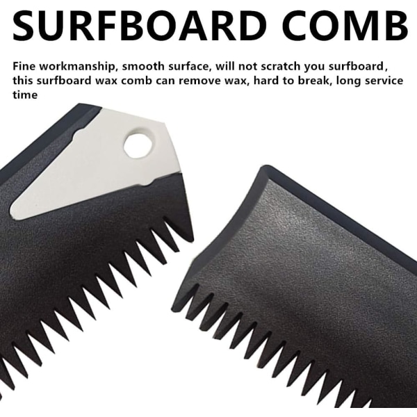 Surfboard Comb Surfboard Wax Fin Wax Comb för Longboard Wax