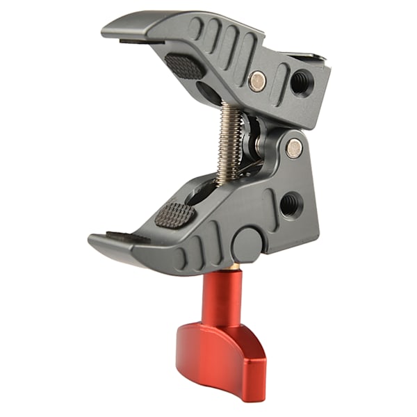 Krabba klo klämma klämma fäste för kamera stativ monopod studio blixtfäste stativ arm kamera tillbehör