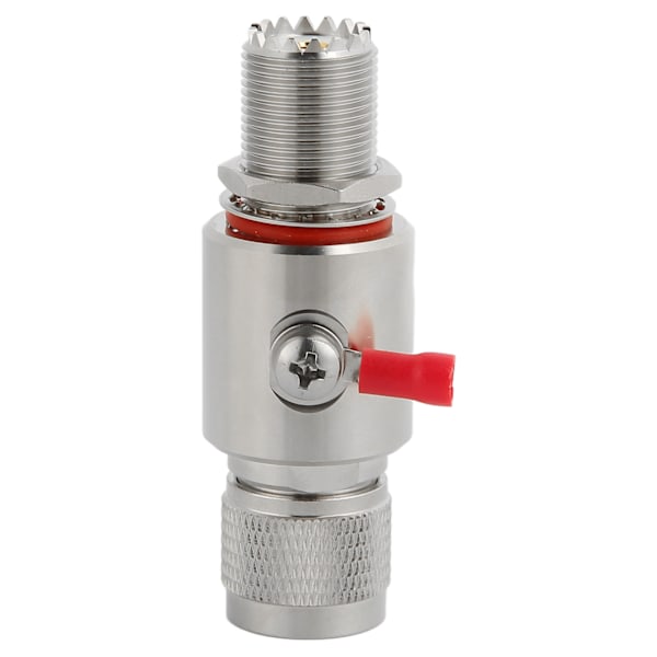 Blixtnedslagsskydd UHF Koaxial Överspänningsskydd för CB-radio HAM-radio Utrustning 2-vägs Basstationer 0.2