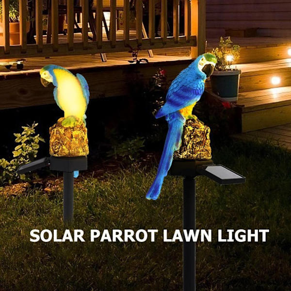 Power LED-lys Papegøje Græslys GUL