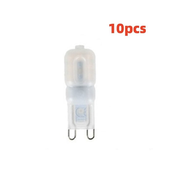 10X G9 LED-lampa Dimbar glödlampa 3W COOL LIGHT COOL LIGHT 3W cool light 3Wcool light