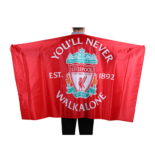 Real Madrid-flagga (VM 2022) (100 % polyester och storlek 86*135) liverpool
