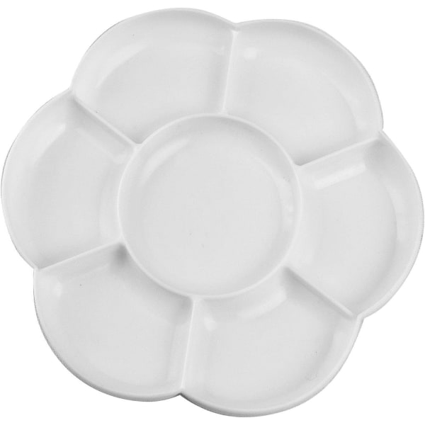 Plastblomformad blandningspalett med 7 håligheter Diameter